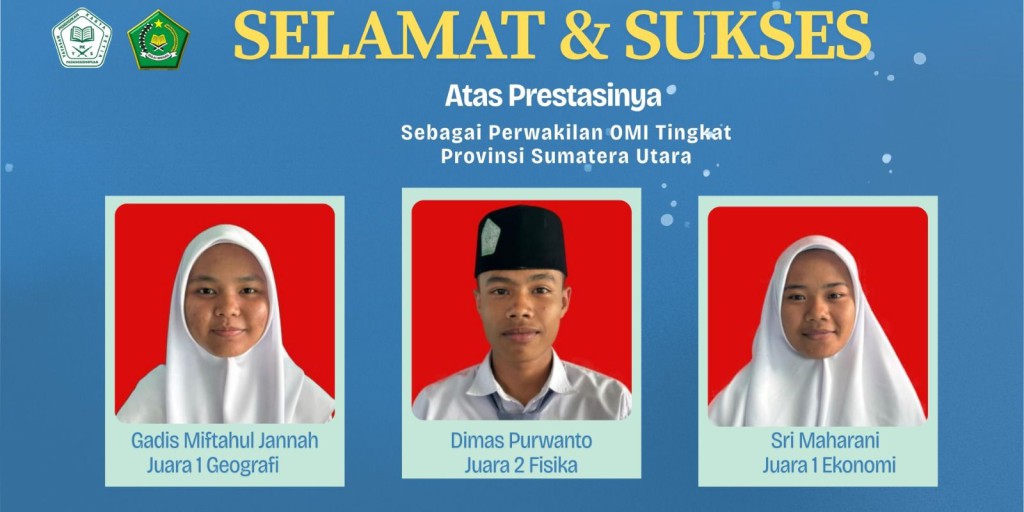 Mewakili Kota Padangsidimpuan pada OMI Tingkat Provinsi di Olimpiade Madrasah Indonesia